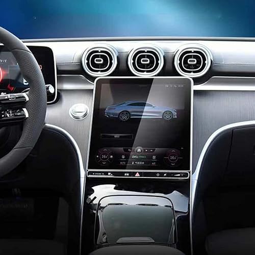GPS Transparent Displayschutzfolie Für Benz Für C-Klasse W206 2022 Auto GPS Navigation Bildschirm Gehärtetes Glas Schutz Film Auto Innen Aufkleber Zubehör Auto Navigation Schutzfolie(GPS Dash Board) von Dogkapm