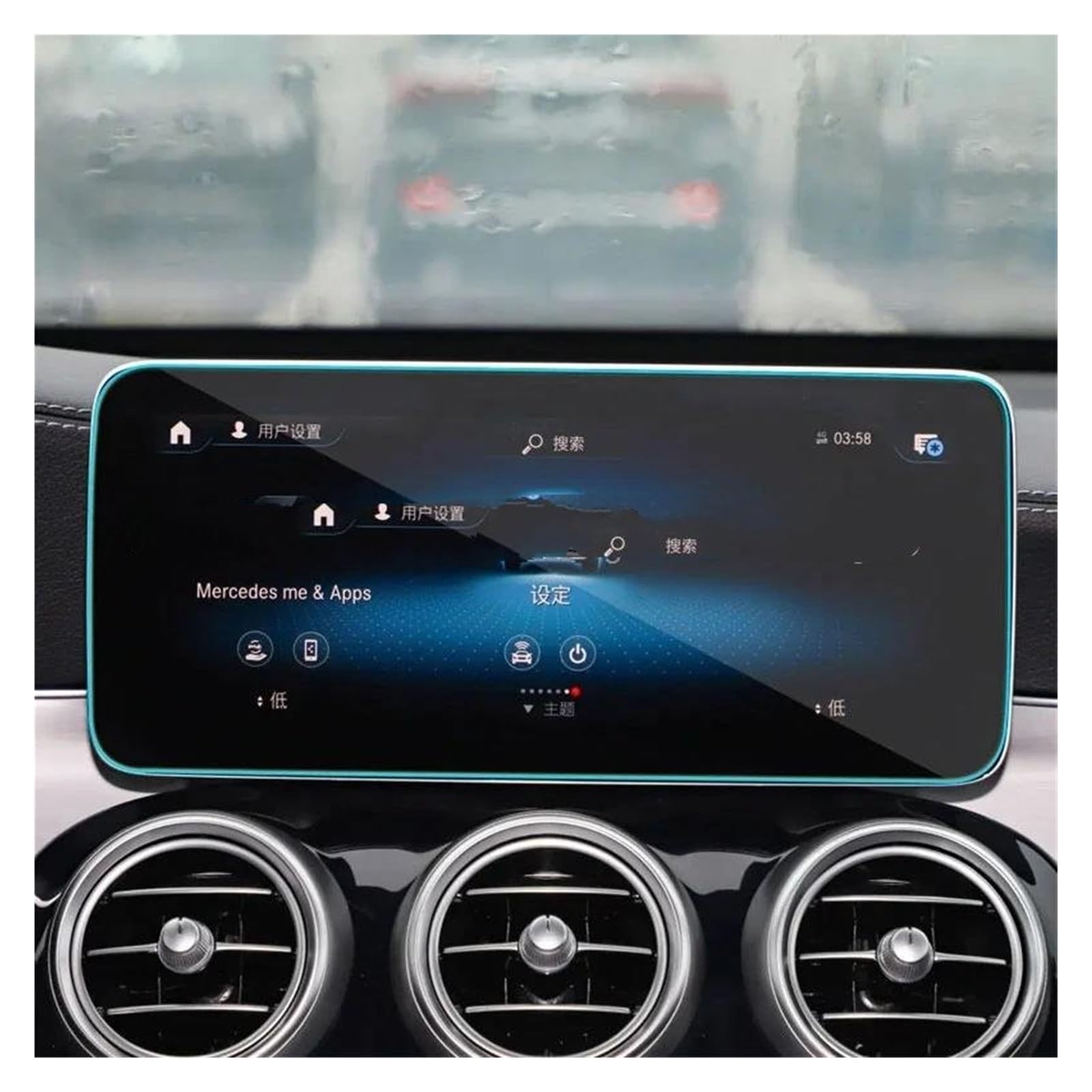 GPS Transparent Displayschutzfolie Für Benz Für GLC Klasse 250 300 X253 C253 2020 2021 Auto 10,25 Zoll Navigation Film LCD Zubehör Gehärtetem Glas Bildschirm Auto Navigation Schutzfolie GPS Transparent Displayschutzfolie Für Benz Für GLC Klasse 250 300 X253 C253 2020 2021 Auto 10,25 Zoll Navigation Film LCD Zubehör Gehärtetem Glas Bildschirm Auto Navigation Schutzfolie von Dogkapm