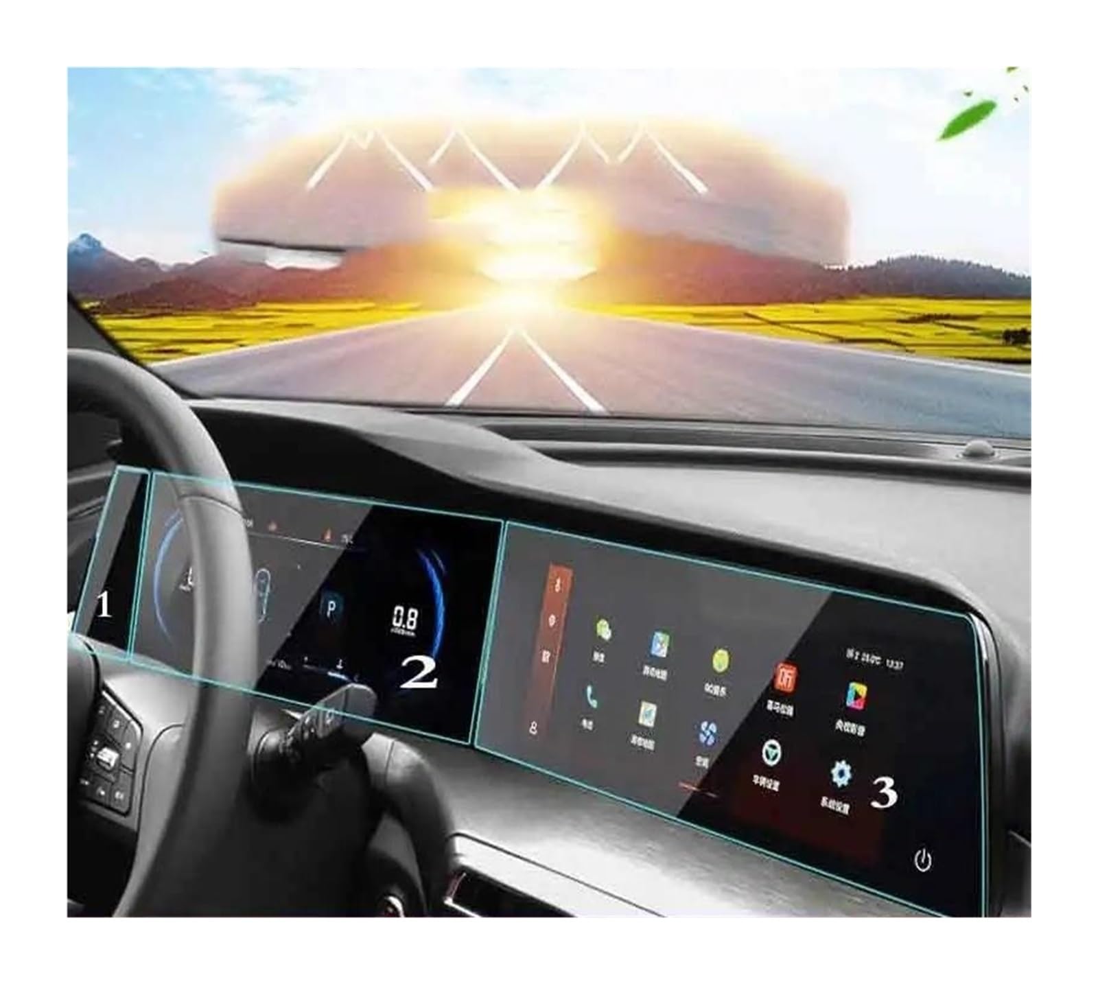 GPS Transparent Displayschutzfolie Für Changan Für CS35 Plus 2021 2022 Auto GPS Navigation LCD Bildschirm Gehärtetem Glas Schutz Film Anti-Scratch Film Innen Auto Navigation Schutzfolie GPS Transparent Displayschutzfolie Für Changan Für CS35 Plus 2021 2022 Auto GPS Navigation LCD Bildschirm Gehärtetem Glas Schutz Film Anti-Scratch Film Innen Auto Navigation Schutzfolie von Dogkapm