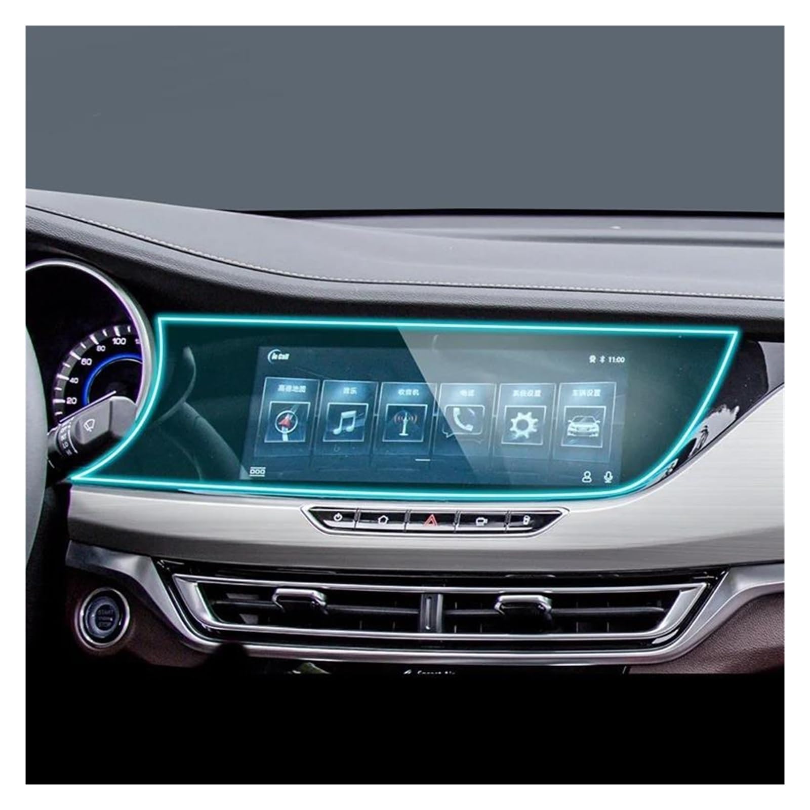 GPS Transparent Displayschutzfolie Für Changan Für Eado XT EV460 2018-2020 Auto GPS Navigation Schutz Film LCD Bildschirm TPU Film Screen Protector Anti-Scratch Innen Auto Navigation Schutzfolie GPS Transparent Displayschutzfolie Für Changan Für Eado XT EV460 2018-2020 Auto GPS Navigation Schutz Film LCD Bildschirm TPU Film Screen Protector Anti-Scratch Innen Auto Navigation Schutzfolie von Dogkapm