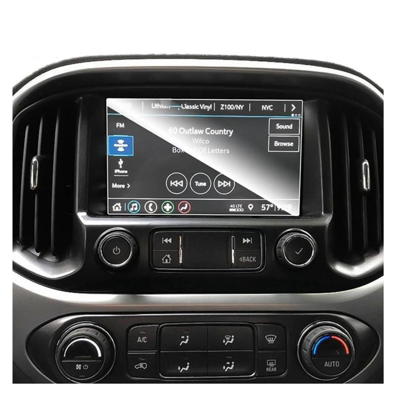 GPS Transparent Displayschutzfolie Für Chevrolet Für Colorado Für Silverado Für Cruze Für Corvette 2017-2020 Auto Navigation Screen Protector Gehärtetem Glas Film Auto Navigation Schutzfolie von Dogkapm