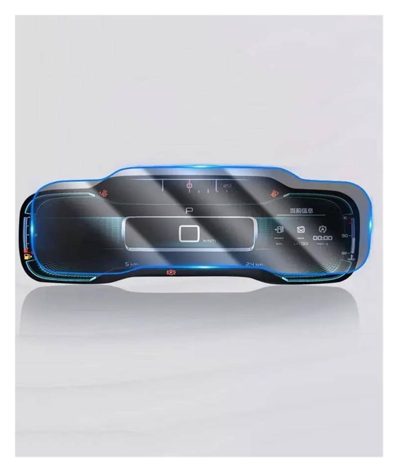 GPS Transparent Displayschutzfolie Für Citroen Für C5 Für Aircross 2021 2022 Innen Dashboard Schutz Auto Instrument Panel TPU Film Screen Protector Auto Navigation Schutzfolie von Dogkapm