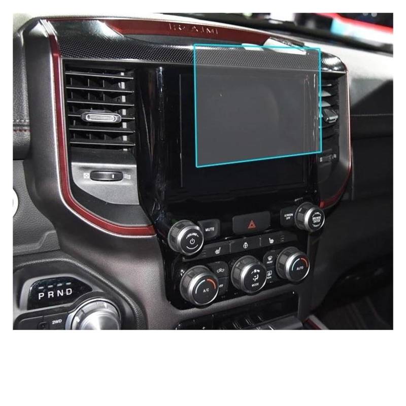 GPS Transparent Displayschutzfolie Für Dodge Für Ram 1500 2500 3500 Für Durango 2017-2020 GPS Navigation Bildschirm Abdeckung 8,4 Zoll Auto Gehärtetem Glas Screen Protector Film Auto Navigation Schutz von Dogkapm
