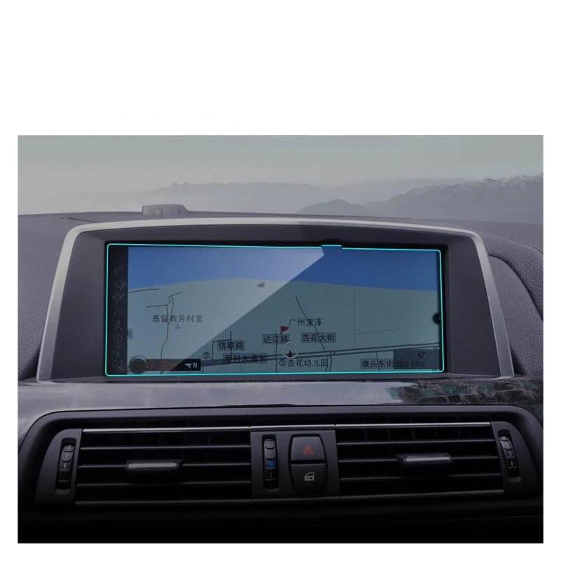 GPS Transparent Displayschutzfolie Für F06 F12 F13 6 Serie Auto HD Klarer Bildschirm Gehärtetes Glas Schutzfolie 10,2 Zoll Auto GPS Navigation Displayschutzfolie Auto Navigation Schutzfolie von Dogkapm
