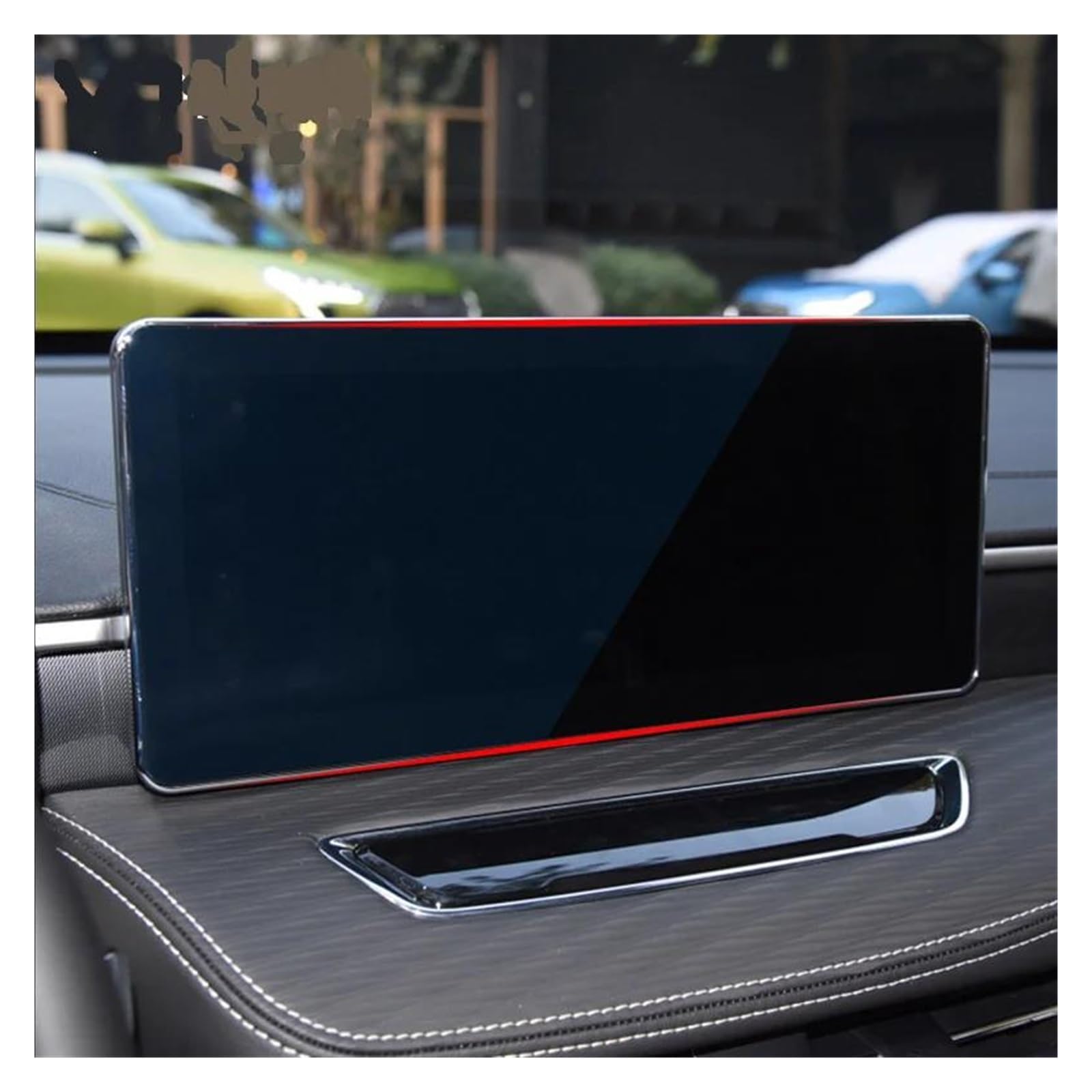 GPS Transparent Displayschutzfolie Für Haval Für Jolion 2021 Auto Digitale Cockpit Radio GPS Navigation Film Display Screen Protector Gehärtetem Glas Auto Navigation Schutzfolie(for 10.25 inch) von Dogkapm