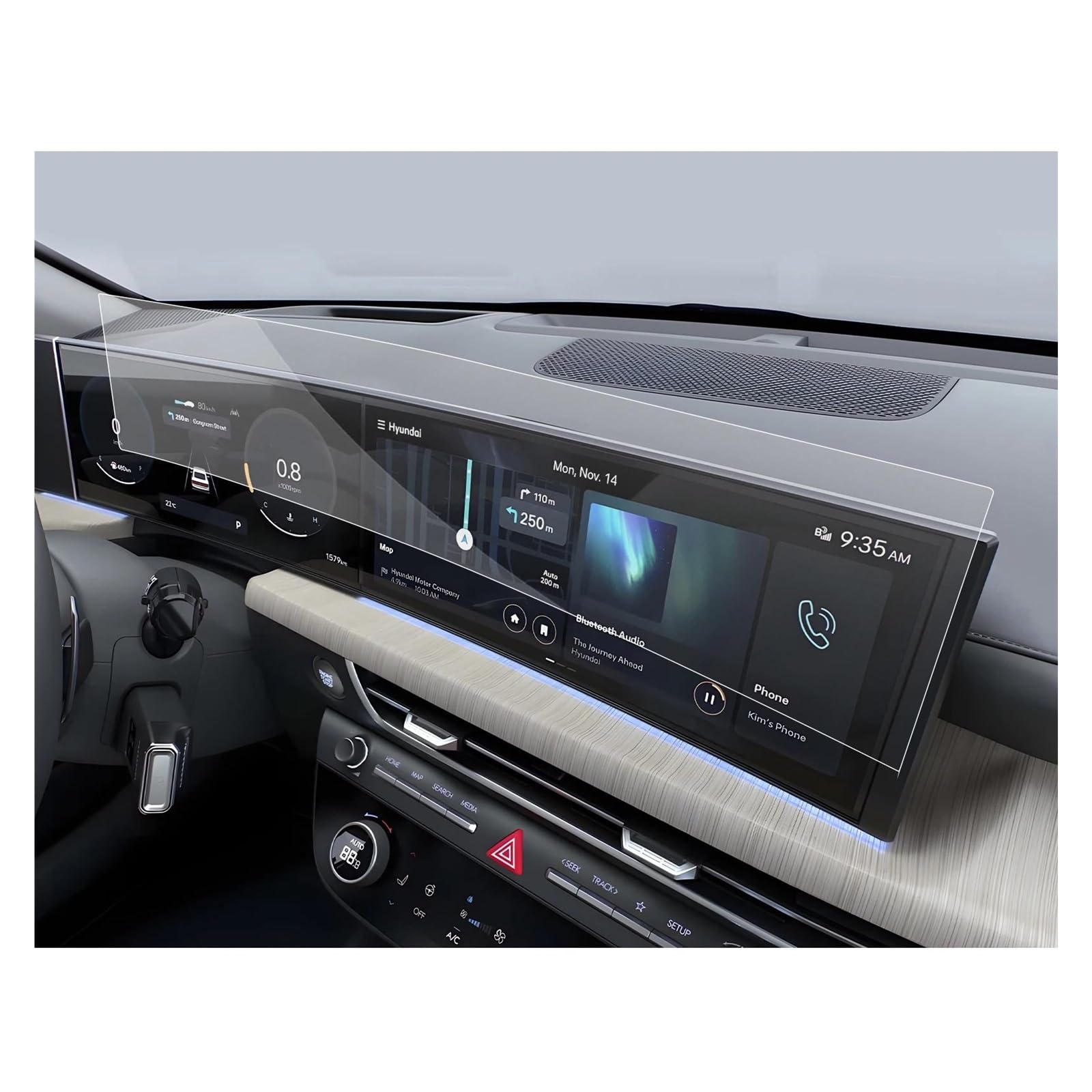 GPS Transparent Displayschutzfolie Für Hyundai Für Santa Fe 2024 LHD Auto Multimedia Radio Display Auto Innen Für Santa Fe Zubehör 2024 Nano Screen Protector Auto Navigation Schutzfolie(12.3-Inch) GPS Transparent Displayschutzfolie Für Hyundai Für Santa Fe 2024 LHD Auto Multimedia Radio Display Auto Innen Für Santa Fe Zubehör 2024 Nano Screen Protector Auto Navigation Schutzfolie(12.3-Inch) von Dogkapm