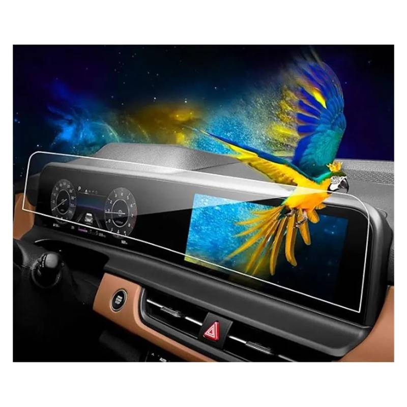 GPS Transparent Displayschutzfolie Für Kia Für Seltos 2024 10,25 Zoll Auto LCD GPS Navigation Und Dashboard TPU Bildschirm Film Schutz TPU Screen Protector Auto Navigation Schutzfolie von Dogkapm
