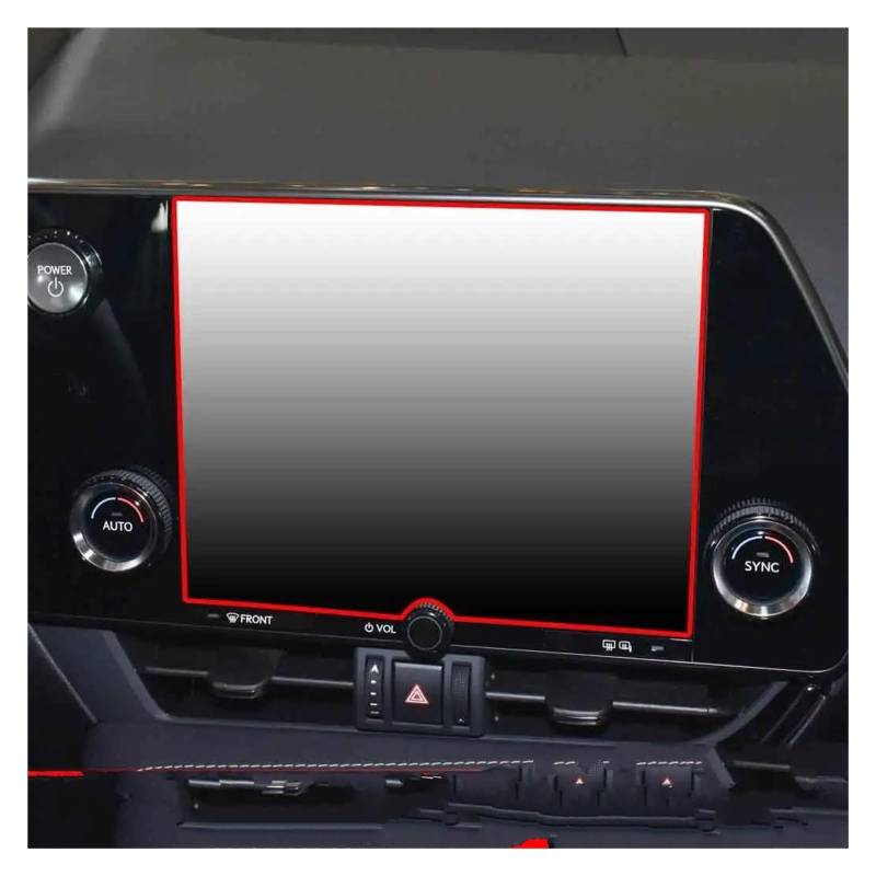 GPS Transparent Displayschutzfolie Für Lexus NX NX450H NX350 NX250 NX350H 2022 Auto Radio GPS Auto Infotainment Bildschirm Aufkleber Gehärtetem Glas Film Schutz Auto Navigation Schutzfolie(GPS 9.8 inc von Dogkapm