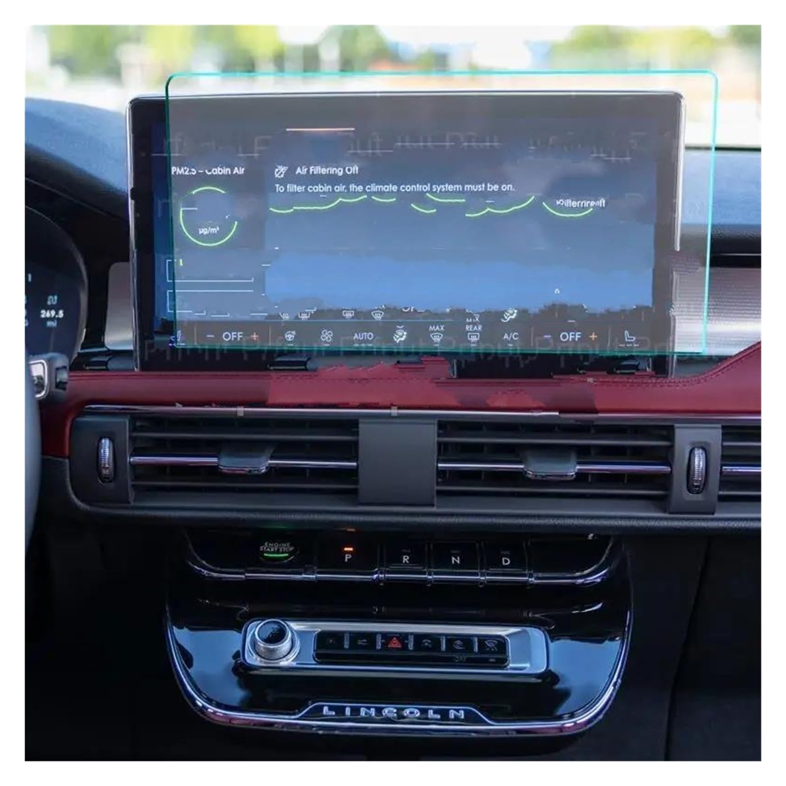 GPS Transparent Displayschutzfolie Für Lincoln Für Corsair/Hybrid Navigator L 2021-2023 13,2 Zoll Auto Infotainment Radio GPS Navigation Gehärtetem Glas Screen Protector Auto Navigation Schutzfolie GPS Transparent Displayschutzfolie Für Lincoln Für Corsair/Hybrid Navigator L 2021-2023 13,2 Zoll Auto Infotainment Radio GPS Navigation Gehärtetem Glas Screen Protector Auto Navigation Schutzfolie von Dogkapm