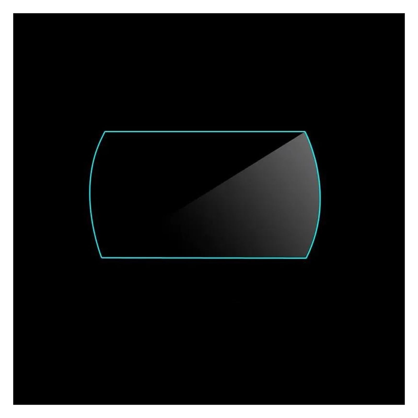 GPS Transparent Displayschutzfolie Für MINI Für Cooper F54 F55 F56 F57 F60 2017-2020 Dash Panel Bildschirm Film Instrument Panel Gehärtetem Glas Screen Protector Auto Navigation Schutzfolie(GPS Panel von Dogkapm
