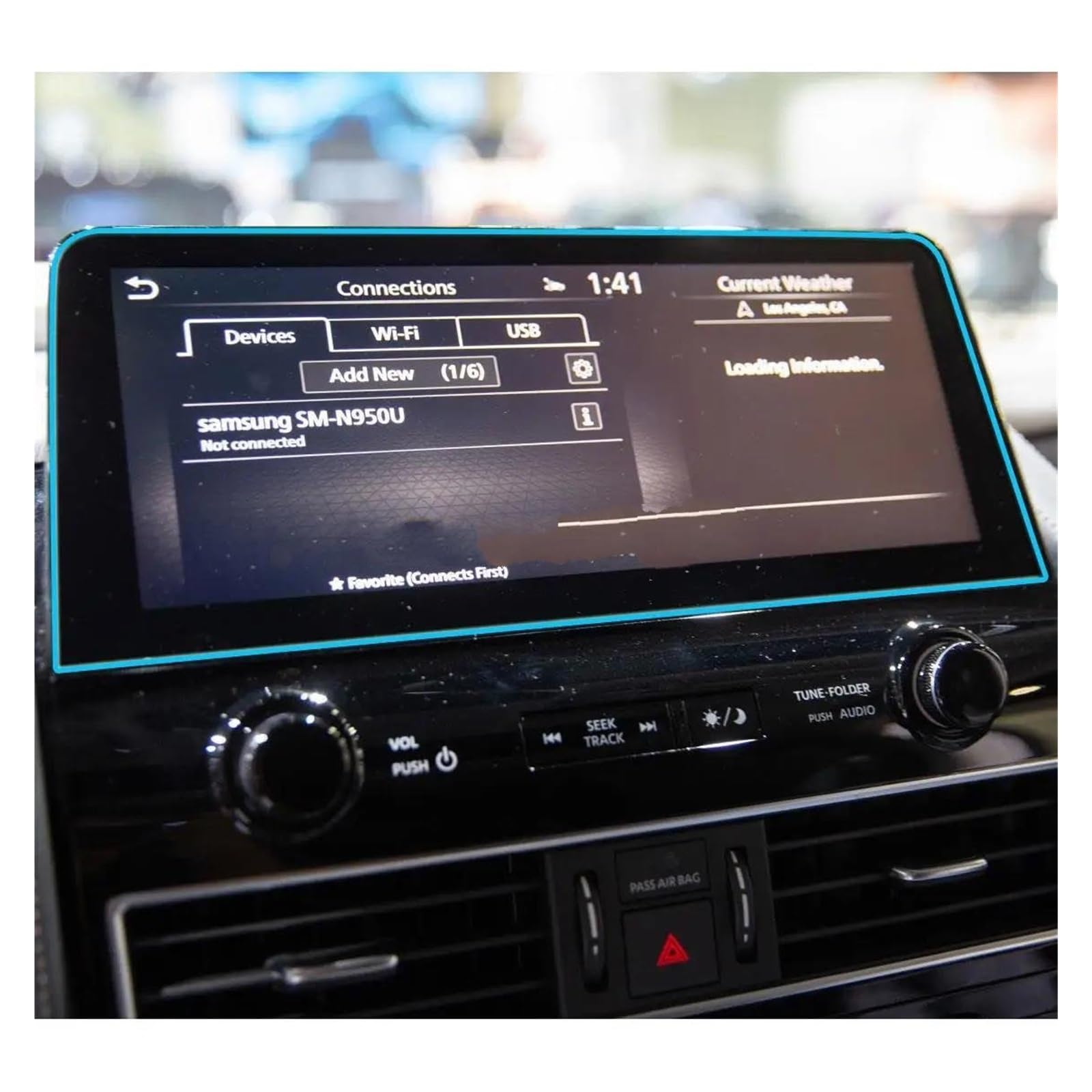 GPS Transparent Displayschutzfolie Für Nissan Für Patrol Für Platin 2022 2023 12,3 Zoll Auto GPS Navigation Zentrale Steuerung Bildschirm Gehärtetes Glas Screen Protector Auto Navigation Schutzfolie von Dogkapm