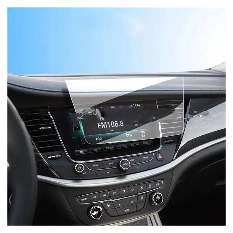 GPS Transparent Displayschutzfolie Für Opel Für Astra K Für Vauxhall Für Astra K 2016-2020Auto Radio GPS Navigation Innen Zubehör Gehärtetem Glas Bildschirm Schutz Film Auto Navigation Schutzfolie von Dogkapm