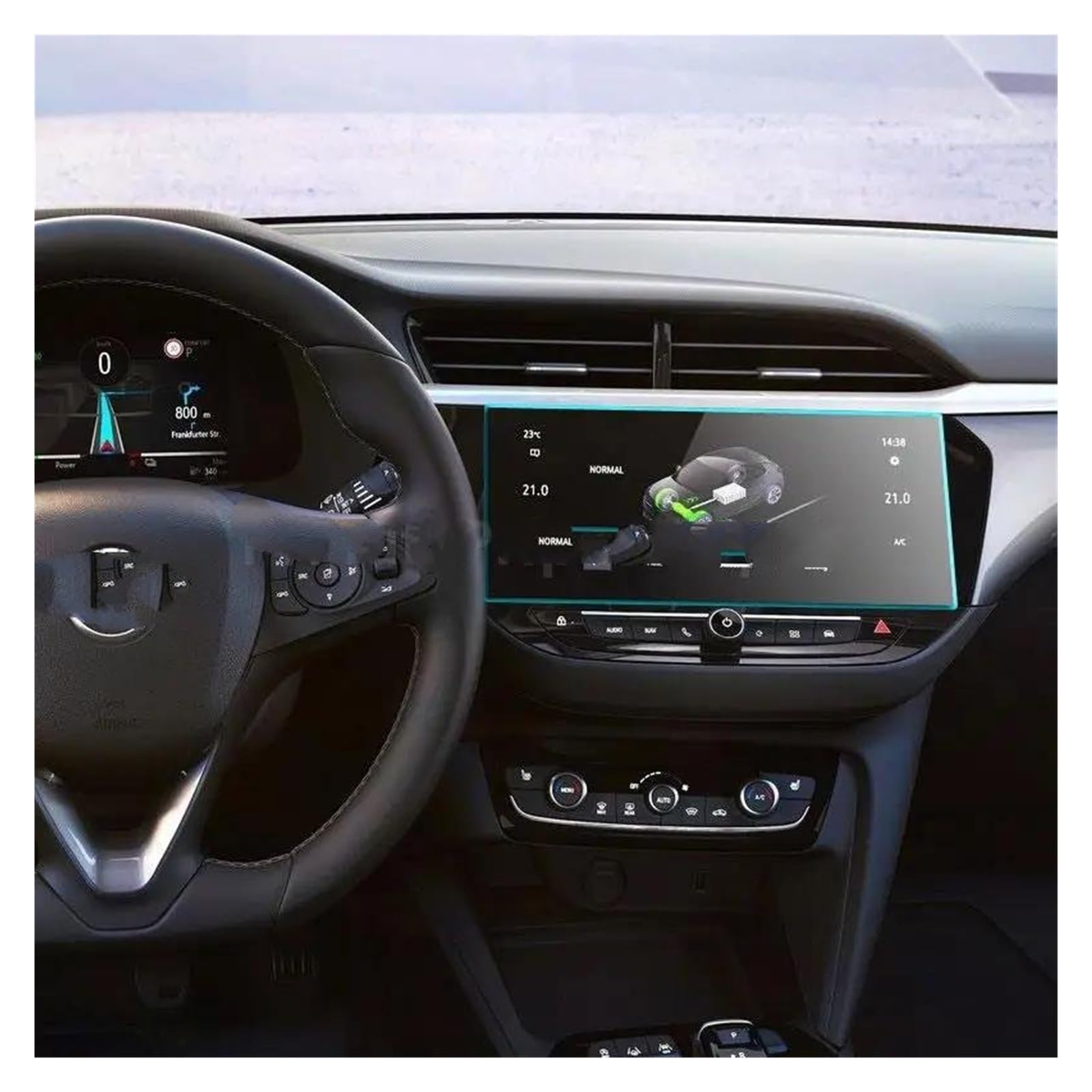 GPS Transparent Displayschutzfolie Für Opel Für Corsa-e Für Corsa F MY20 2020 2021 Auto Infotainment Radio GPS Navigation Innen Gehärtetes Glas Bildschirm Schutz Film Auto Navigation Schutzfolie(For 1 GPS Transparent Displayschutzfolie Für Opel Für Corsa-e Für Corsa F MY20 2020 2021 Auto Infotainment Radio GPS Navigation Innen Gehärtetes Glas Bildschirm Schutz Film Auto Navigation Schutzfolie(For 1 von Dogkapm