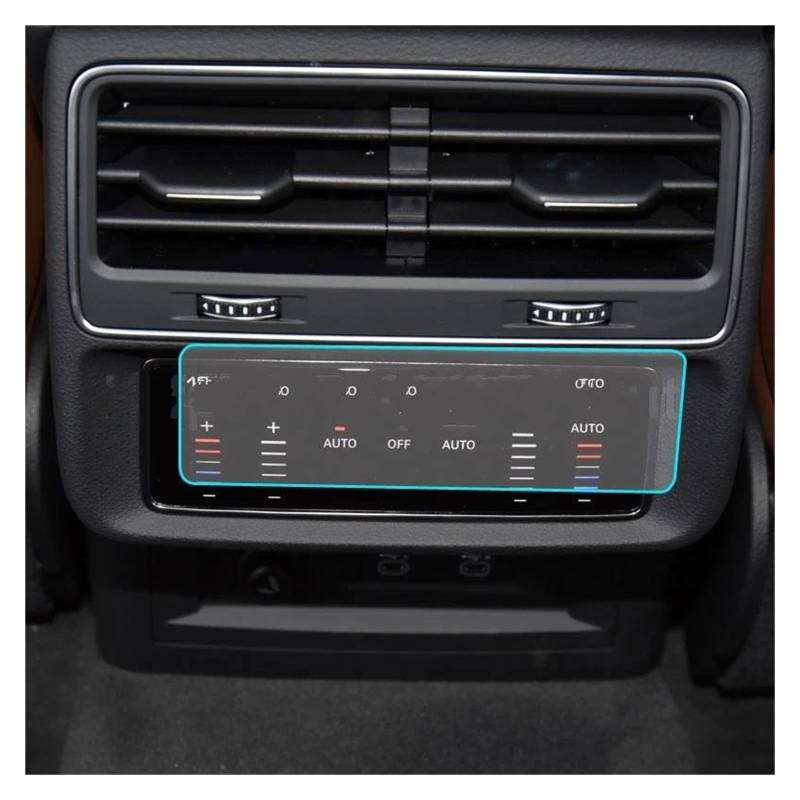 GPS Transparent Displayschutzfolie Für Q8 Für SQ8 Für A7 S7 2020 2021 Auto Hinten Sitz Control Screen Protector Gehärtetem Glas Schutz Film Auto Navigation Schutzfolie von Dogkapm