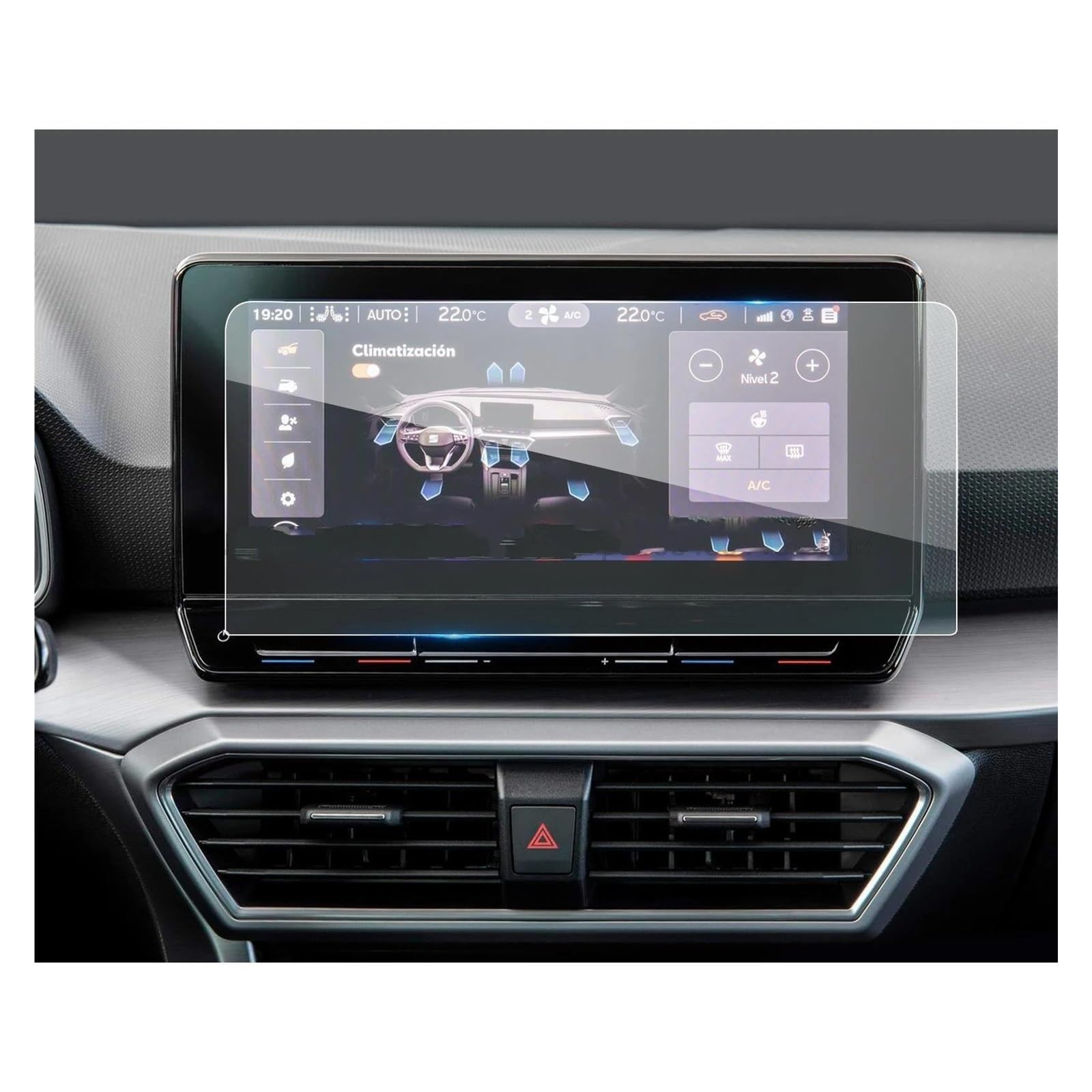 GPS Transparent Displayschutzfolie Für Sitz Für Leon MK4 2020 Auto 10 Zoll Auto GPS Navigation Anti-srfatch Zubehör Gehärtetem Glas Screen Protector Film Auto Navigation Schutzfolie GPS Transparent Displayschutzfolie Für Sitz Für Leon MK4 2020 Auto 10 Zoll Auto GPS Navigation Anti-srfatch Zubehör Gehärtetem Glas Screen Protector Film Auto Navigation Schutzfolie von Dogkapm
