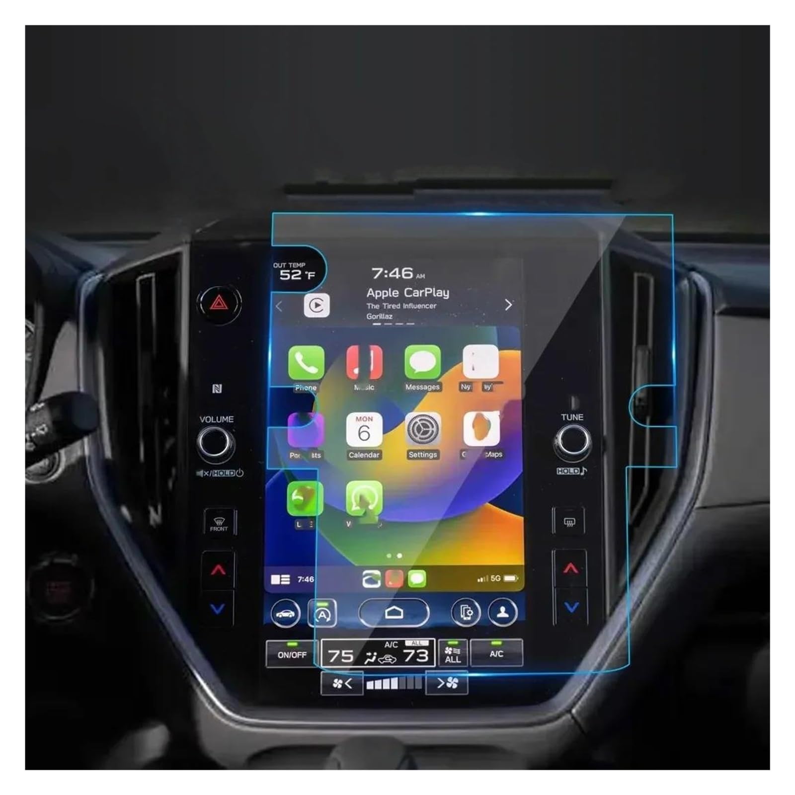 GPS Transparent Displayschutzfolie Für Subaru Für Crosstrek 2021-2024 11,6 Zoll Displayschutzfolie Navigator Schutz Gehärtetes Glas Schutzfolie Auto Aufkleber Zubehör Auto Navigation Schutzfolie(24 Bl GPS Transparent Displayschutzfolie Für Subaru Für Crosstrek 2021-2024 11,6 Zoll Displayschutzfolie Navigator Schutz Gehärtetes Glas Schutzfolie Auto Aufkleber Zubehör Auto Navigation Schutzfolie(24 Bl von Dogkapm