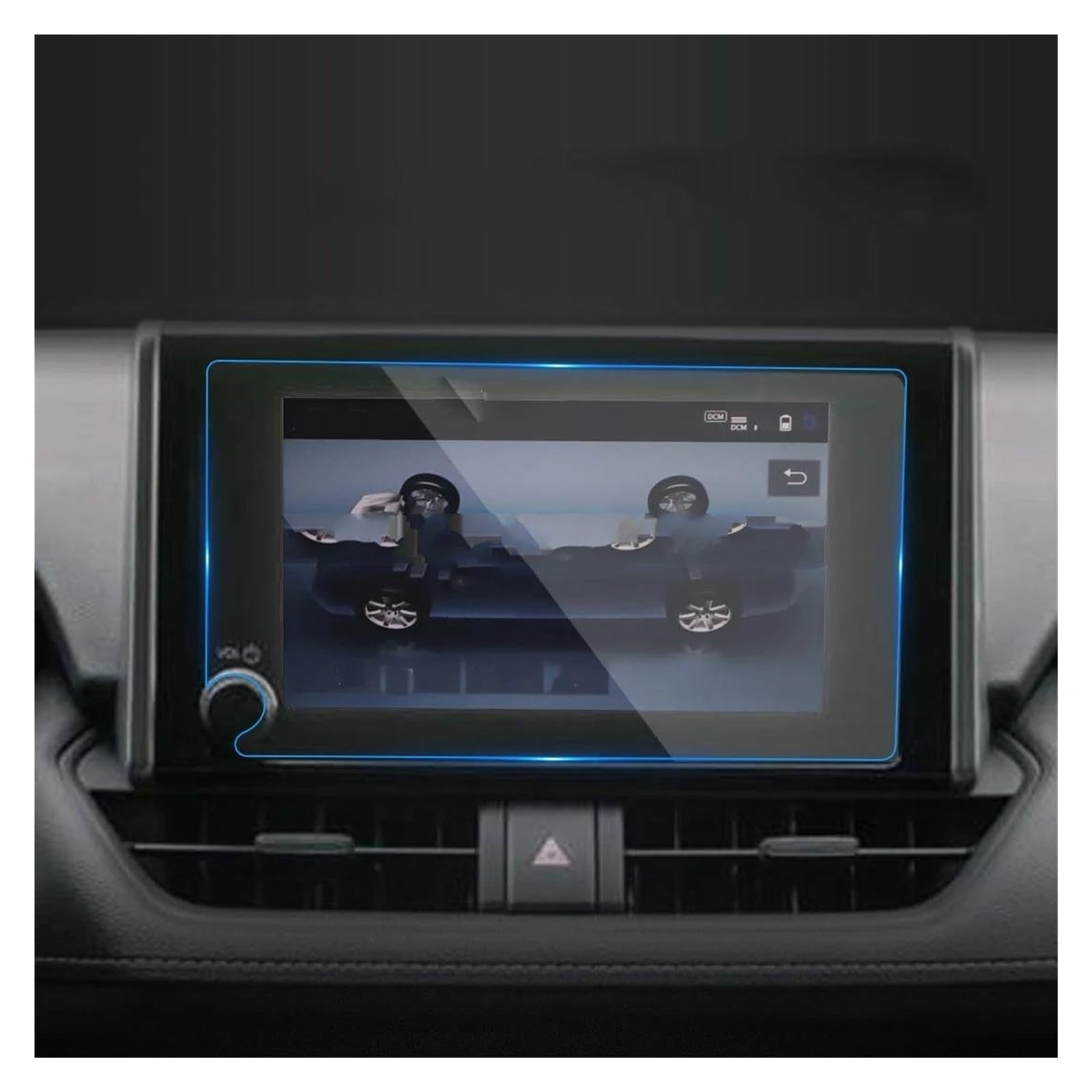 GPS Transparent Displayschutzfolie Für Toyota Für RAV4 2023 8 Zoll Auto GPS Navigation Infotainment Display Anti-Scratch Montage Auto Navigation Schutzfolie GPS Transparent Displayschutzfolie Für Toyota Für RAV4 2023 8 Zoll Auto GPS Navigation Infotainment Display Anti-Scratch Montage Auto Navigation Schutzfolie von Dogkapm