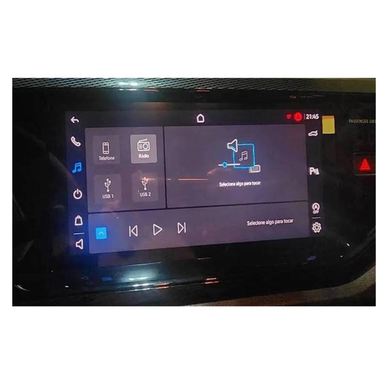 GPS Transparent Displayschutzfolie Für VW Für Polo HAGLAINE 2024 LCD Auto Radio GPS Navigation Und Dashboard Gehärtetem Glas Bildschirm Film Schutz Auto Navigation Schutzfolie(10.1INCH GPS) von Dogkapm