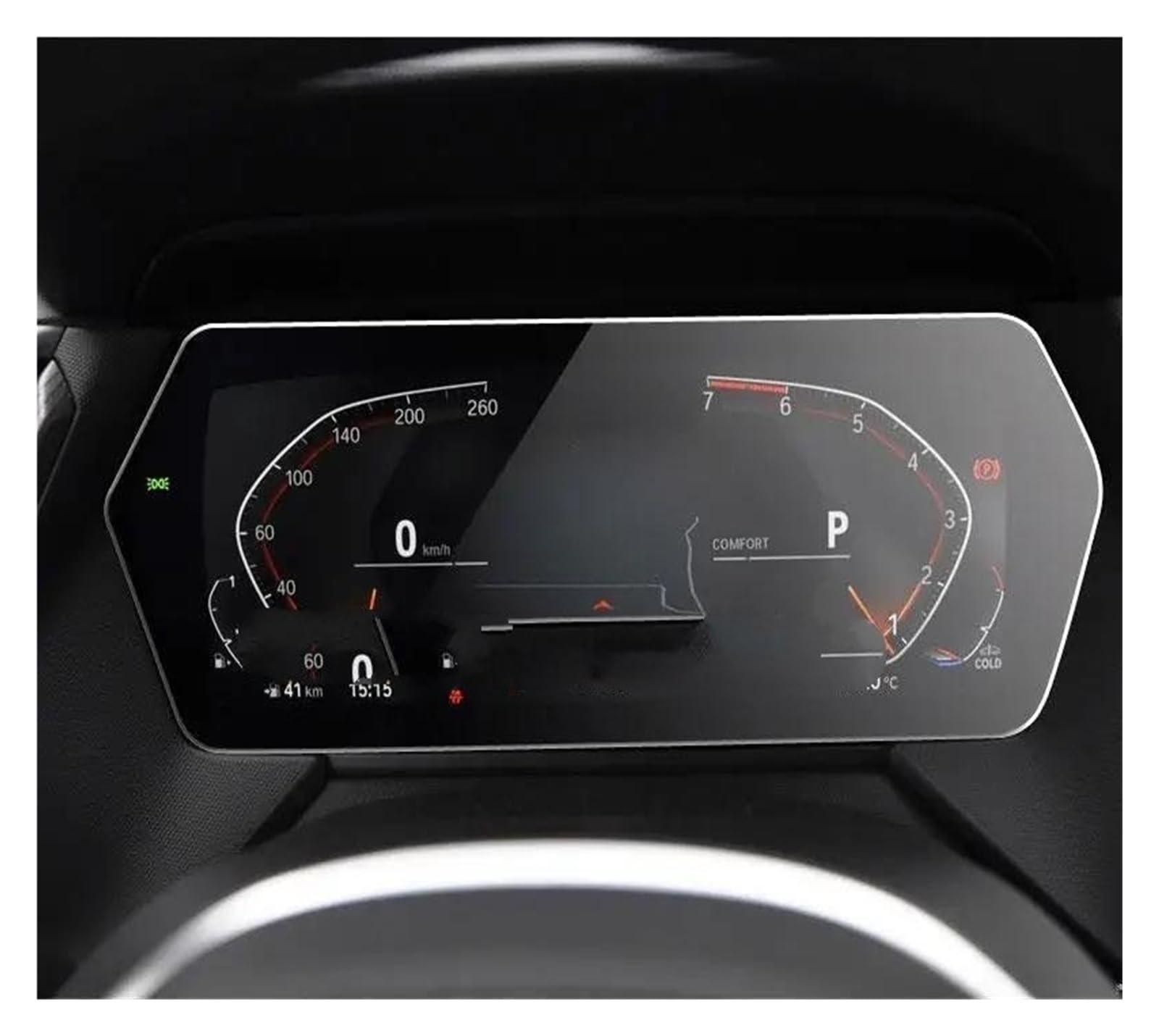 GPS Transparent Displayschutzfolie Für Z4 IM40i 2019-2023 10,25 Zoll Auto Infotainment GPS Navigation Display PET Screen Protector Auto Navigation Schutzfolie(Instrument Protector) von Dogkapm