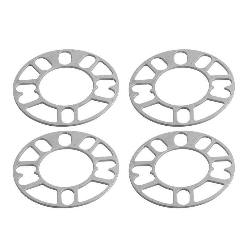 Spurverbreiterungen Für 4X100 4X114.3 5X100 5X108 5X114.3 5X120 4-teilige Aluminium-Radverbreiterungen, Distanzscheiben, Platte, Auto-Radverbreiterungen, 3 Mm Bolzen Joint De Bride De Moyeu von Dogkapm