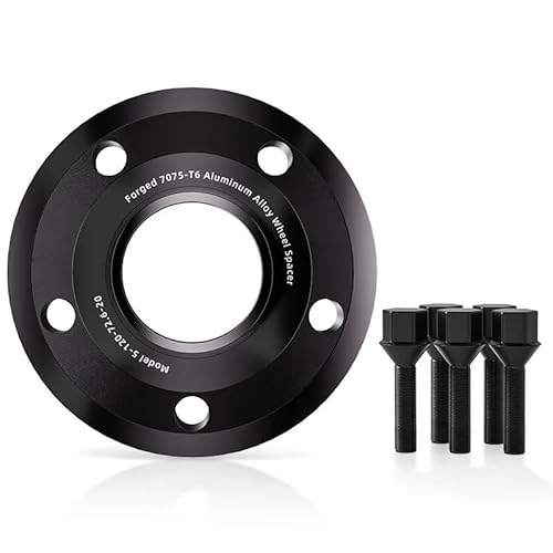 Spurverbreiterungen Für Benz, Für GLC W205 W222 2 Stück 5x112 66,6 Nabenzentrierung Schwarz Geschmiedet Spurverbreiterung T6-7075 15/20/25/30/35 Mm Mit Joint De Bride De Moyeu(4pcs 15mm) von Dogkapm
