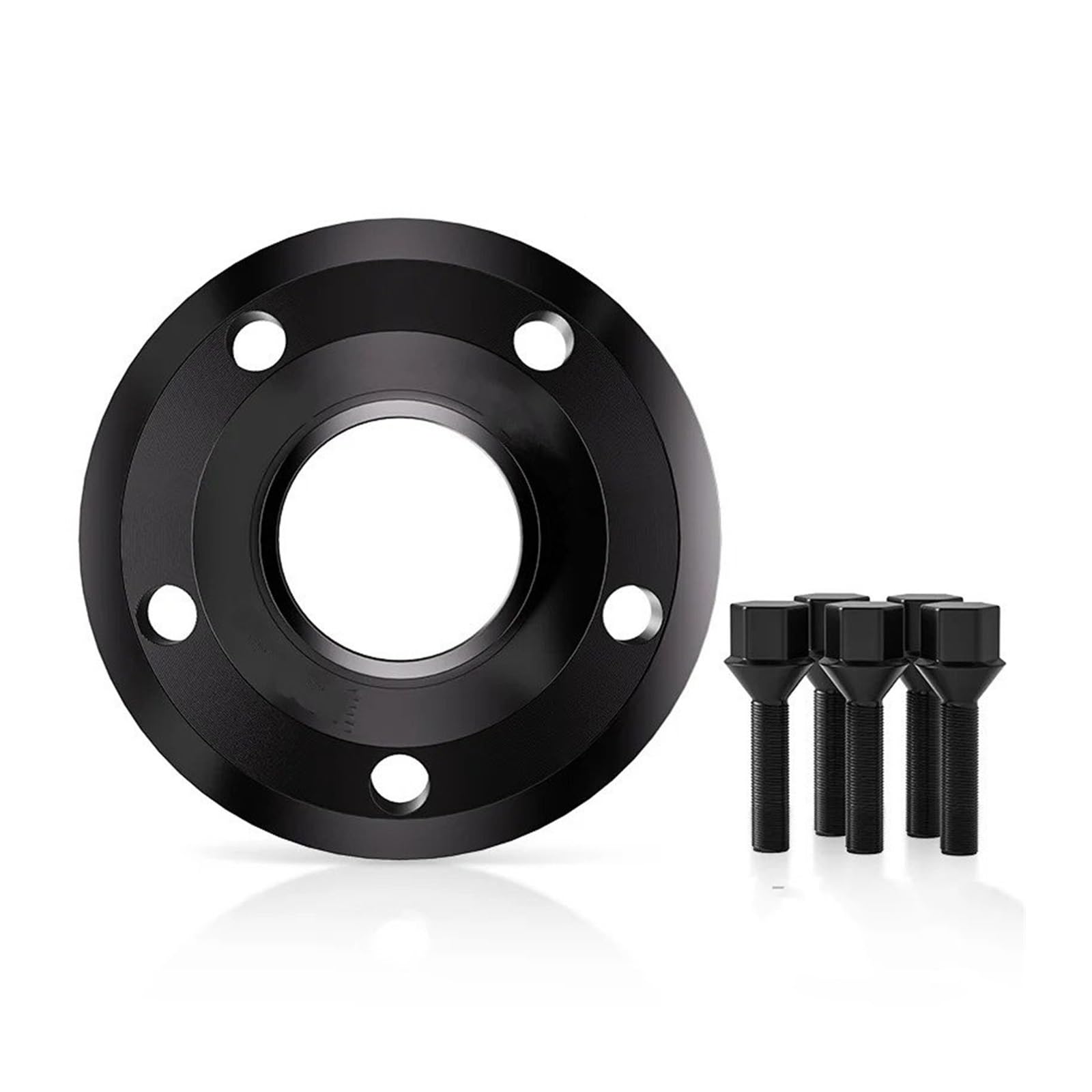 Spurverbreiterungen Für Ford Für F 150 2013-2024 6X13 5 87,1 M14X 1,5 Hub Centric Schwarz Geschmiedet Rad Spacer Flansch Platte 15/20/25/30/35mm 2/4 Stücke Joint De Bride De Moyeu(2pcs 15mm) von Dogkapm