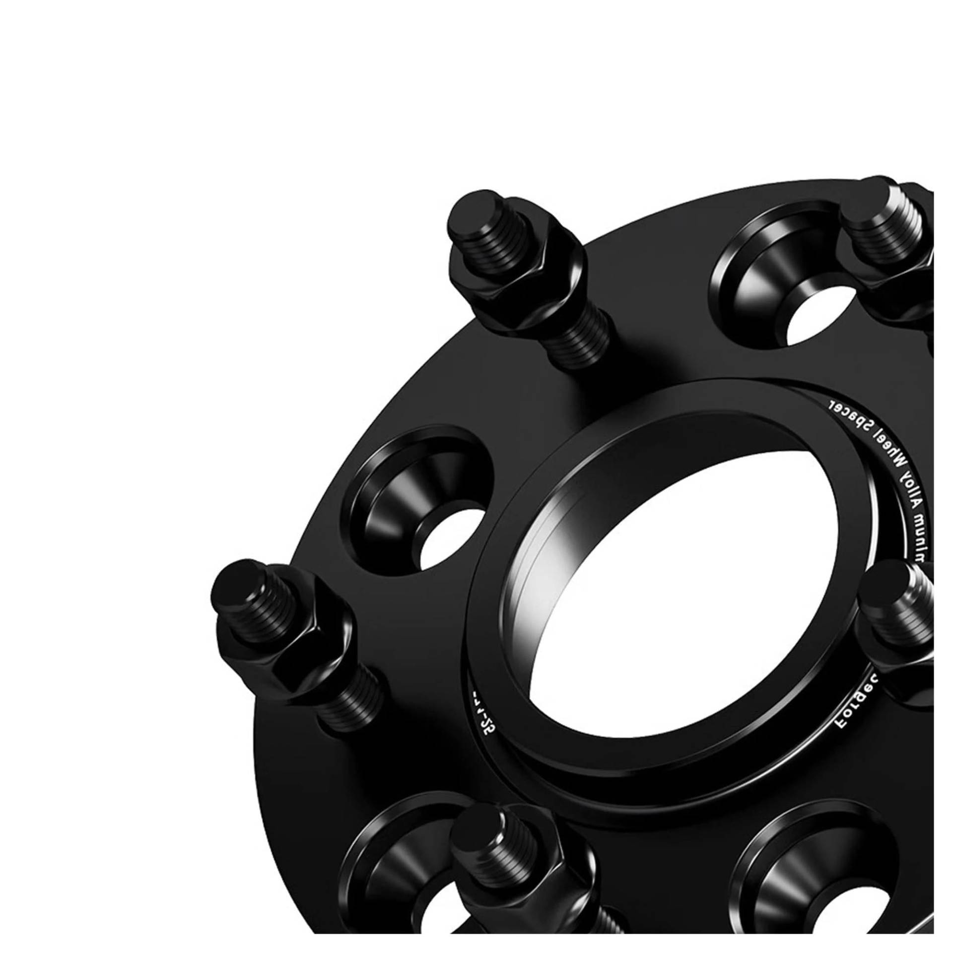Spurverbreiterungen Für Suzuki Für Jimny Für Vitara 1988-1998 25/30/35/40/50mm M12XP1.25 2 Stück PCD 5x139,7 CB 108mm Rad Adapter Flansch Spacer Joint De Bride De Moyeu(2PCS Black 35mm) von Dogkapm