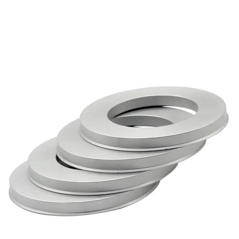 Spurverbreiterungen Universal 66-110mm 78-110mm 4 Teile/Satz Aluminium Hub Ringe Rad Zentrierringe Zubehör Rad Bohrung Joint De Bride De Moyeu(66-110mm) von Dogkapm