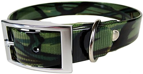 Halsband mit Metalschnalle - NEU - Biothane in Tarnmuster - Alle Größen und Farben - Wasserabweisend - Farbbeständig Halsband mit Metalschnalle - NEU - Biothane in Tarnmuster - Alle Größen und Farben - Wasserabweisend - Farbbeständig von Dogs Stars
