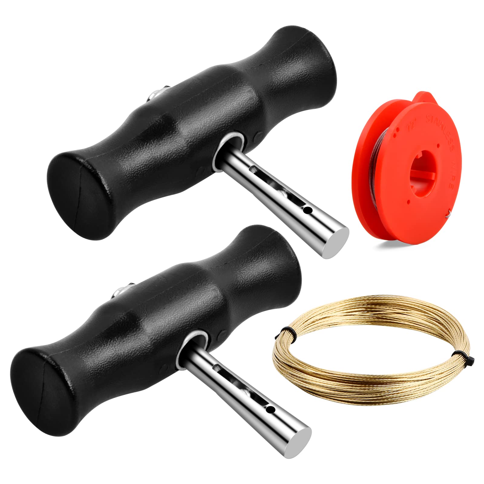 Dokeno 4 Stück Auto Windschutzscheiben Entfernungswerkzeug Kit Universal Draht und Griffen Installation für Auto Fenster Windschutzscheiben Reparatur Set mit Fensterglas Schneidedraht und Griffen Dokeno 4 Stück Auto Windschutzscheiben Entfernungswerkzeug Kit Universal Draht und Griffen Installation für Auto Fenster Windschutzscheiben Reparatur Set mit Fensterglas Schneidedraht und Griffen von Dokeno