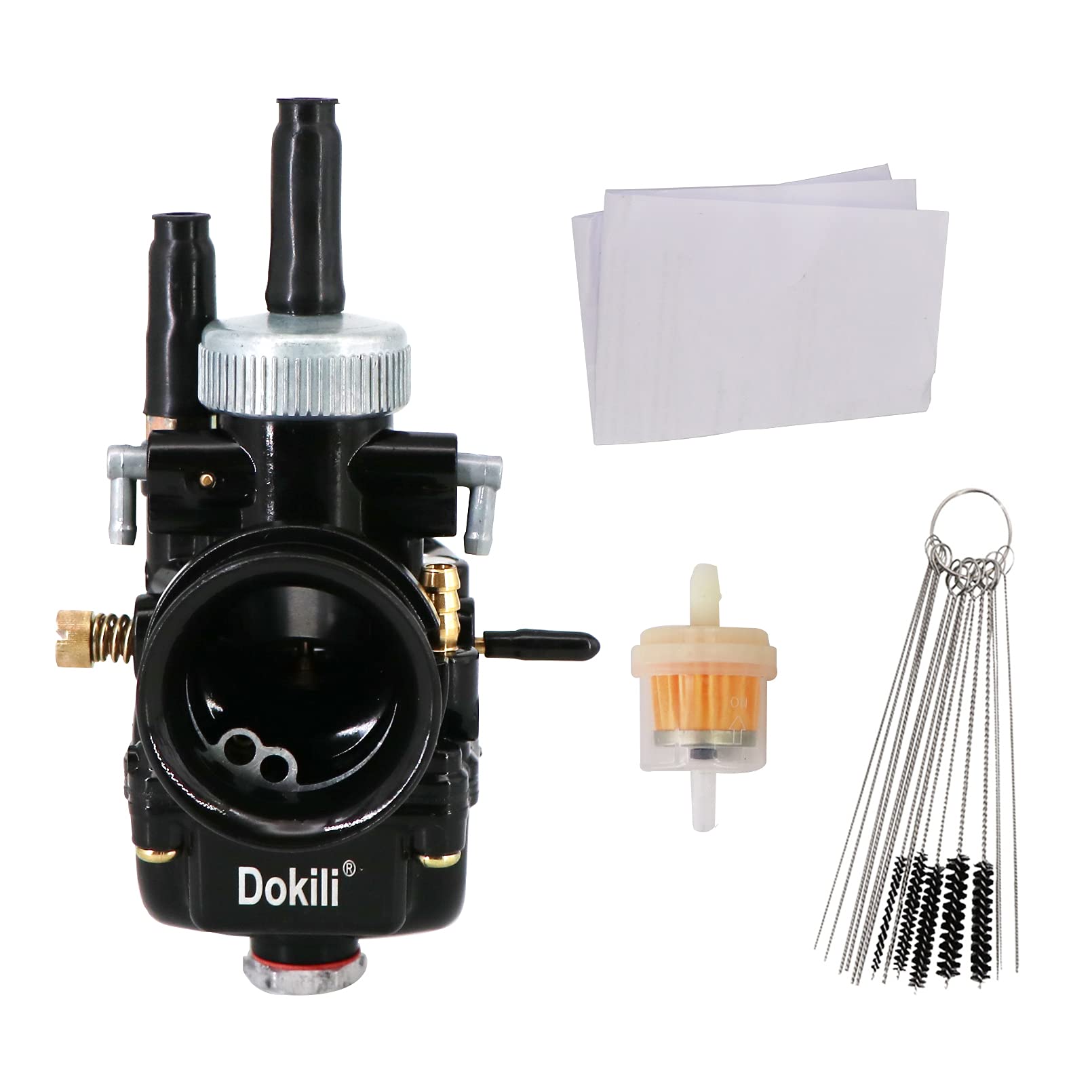 Dokili Racing Vergaser Ersatz für Yamaha MBK Aprilia Piaggio CPI PHBG 19mm Type Dokili Racing Vergaser Ersatz für Yamaha MBK Aprilia Piaggio CPI PHBG 19mm Type von Dokili