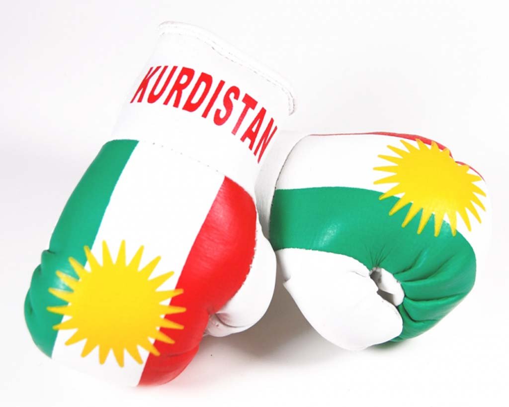 Doktor Hardstuff Mini Boxhandschuhe - Kurdistan von Doktor Hardstuff