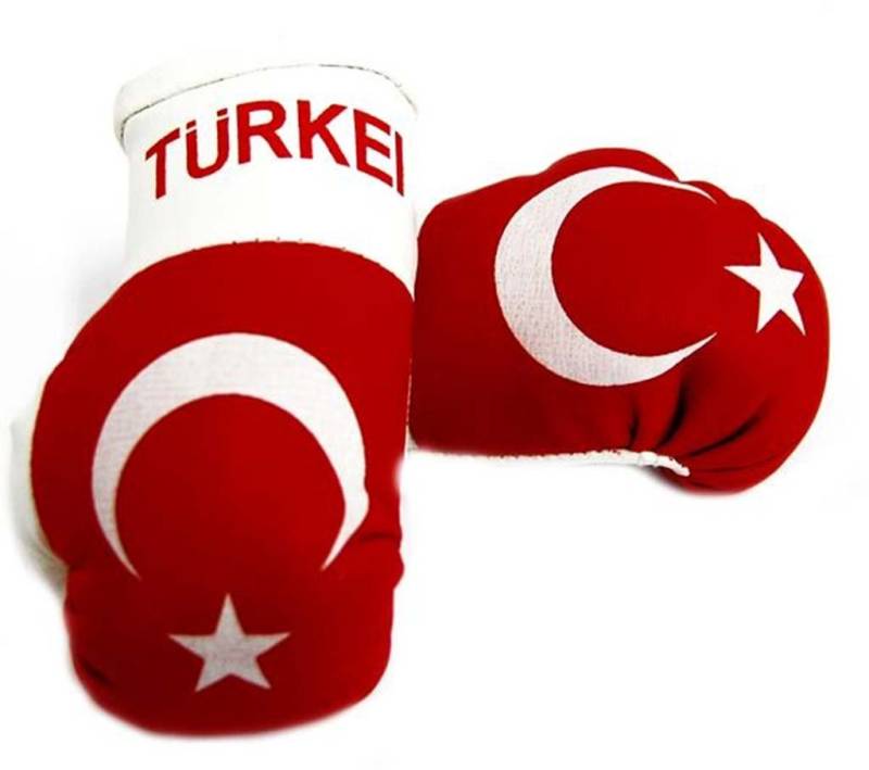 Doktor Hardstuff Mini Boxhandschuhe - Türkei von Doktor Hardstuff