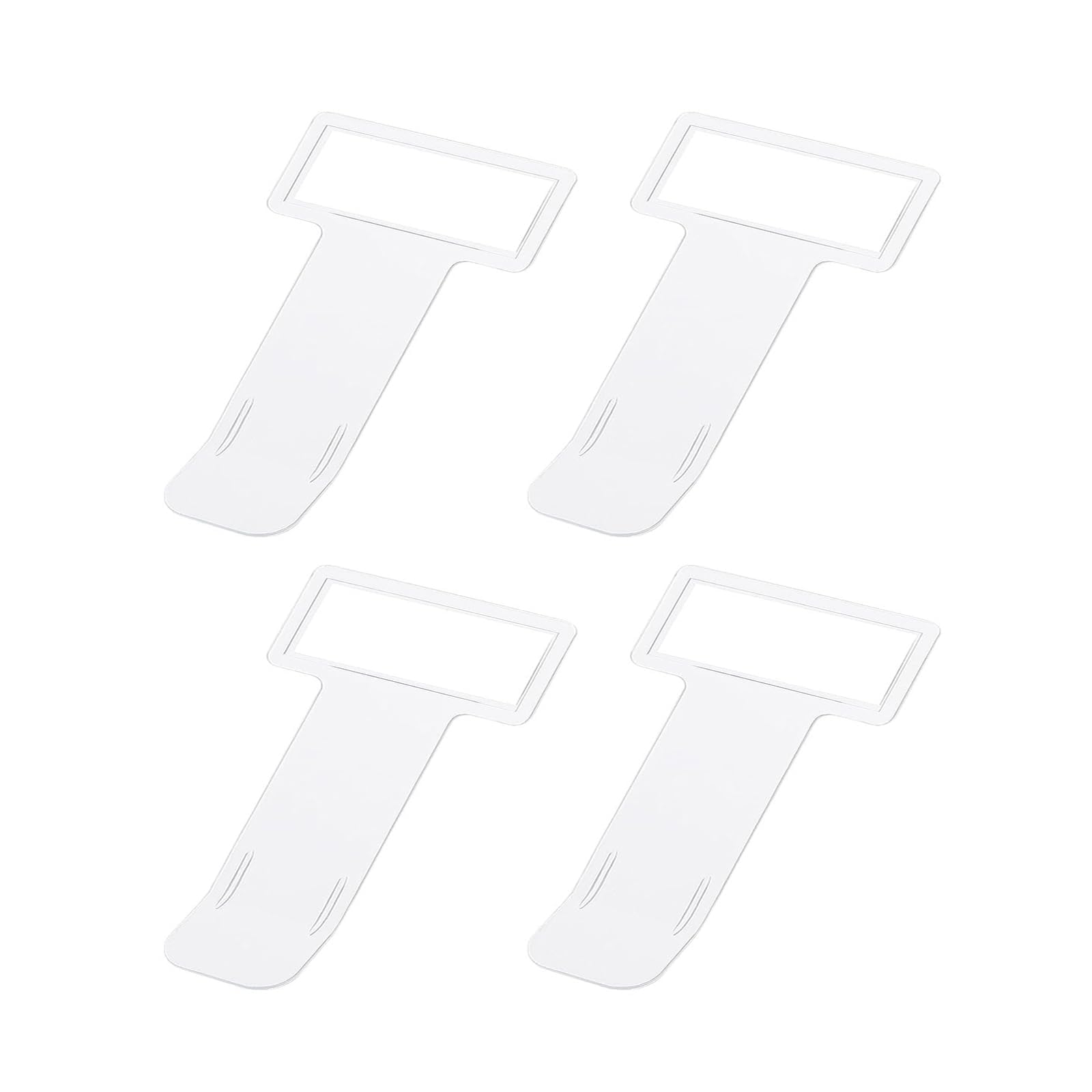 4 Stück Ticket Halterung Auto, Transparente Auto Halter Clip, Parkscheinhalter Clip, Parkausweishalter, Parkscheinhalter Windschutzscheibe, Selbstklebend Tickets Clips für Parkschein 4 Stück Ticket Halterung Auto, Transparente Auto Halter Clip, Parkscheinhalter Clip, Parkausweishalter, Parkscheinhalter Windschutzscheibe, Selbstklebend Tickets Clips für Parkschein von Dolaso