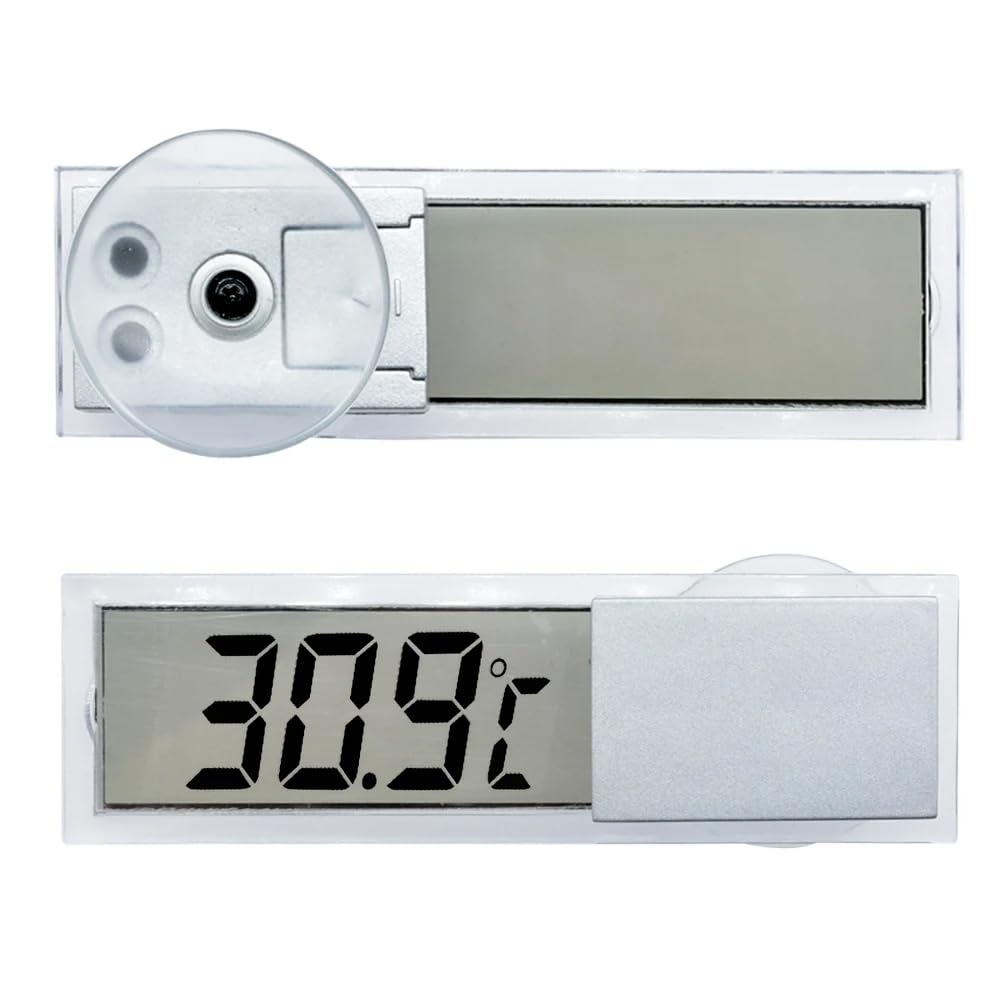 DollaTek 2 Stück Aquarium Thermometer Auto Thermometer LCD Digital Elektronik für Außen Körperthermometer Innen-Süßwasser DollaTek 2 Stück Aquarium Thermometer Auto Thermometer LCD Digital Elektronik für Außen Körperthermometer Innen-Süßwasser von DollaTek