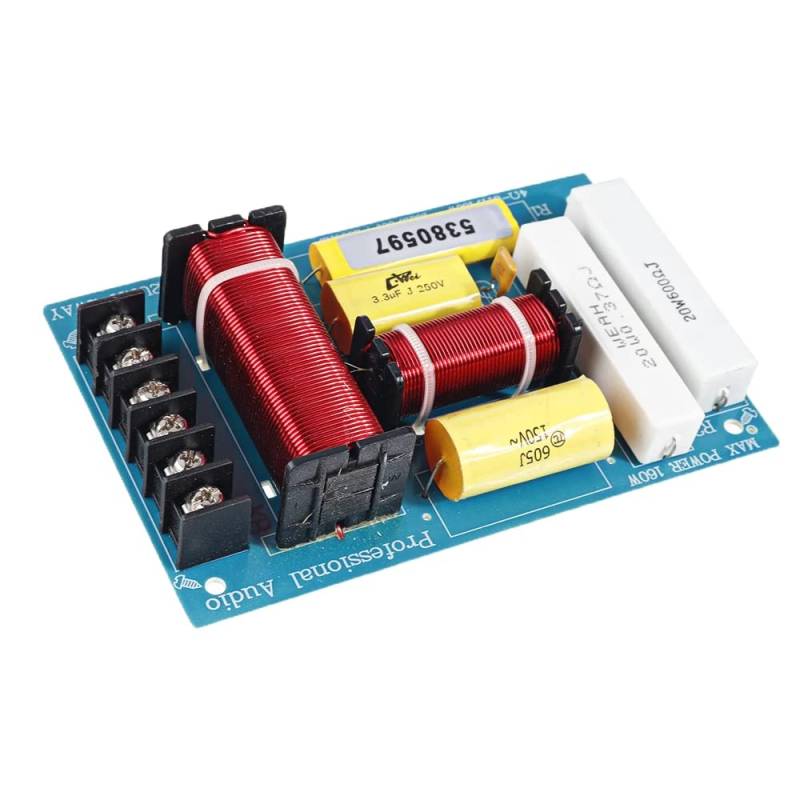 DollaTek 2Pcs High und Low Zwei-Wege-Frequenzweiche HIFI-Klangqualität Lautsprecher-Frequenzteiler-Modul für professionelle Bühnenlautsprecher von DollaTek