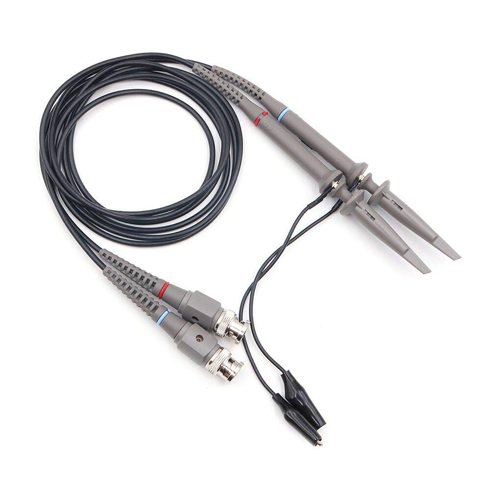 DollaTek 2Pcs P6100 Oscilloscope 100MHz Probes Clip Cable mit Clip-Tastköpfen mit BNC-zu-Mini-Grabber-Messleitungen für die meisten Oszilloskope DollaTek 2Pcs P6100 Oscilloscope 100MHz Probes Clip Cable mit Clip-Tastköpfen mit BNC-zu-Mini-Grabber-Messleitungen für die meisten Oszilloskope von DollaTek