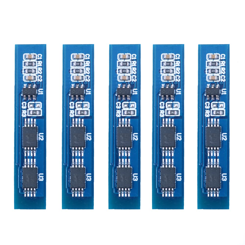 DollaTek 5 Stück 2S 7,4 V 8,4 V 2 A 18650 Lithium-Batterieschutzplatine Überladungs- und Überentladungsschutz DollaTek 5 Stück 2S 7,4 V 8,4 V 2 A 18650 Lithium-Batterieschutzplatine Überladungs- und Überentladungsschutz von DollaTek