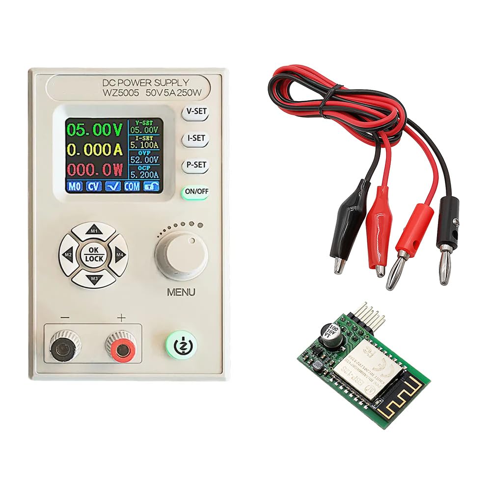 DollaTek DC Variables Netzteil, einstellbarer Ausgang DC0-50V 5A 250W Schaltnetzteil mit 4-stelligem LCD-Display für Laborgeräte und elektronische Tests DollaTek DC Variables Netzteil, einstellbarer Ausgang DC0-50V 5A 250W Schaltnetzteil mit 4-stelligem LCD-Display für Laborgeräte und elektronische Tests von DollaTek