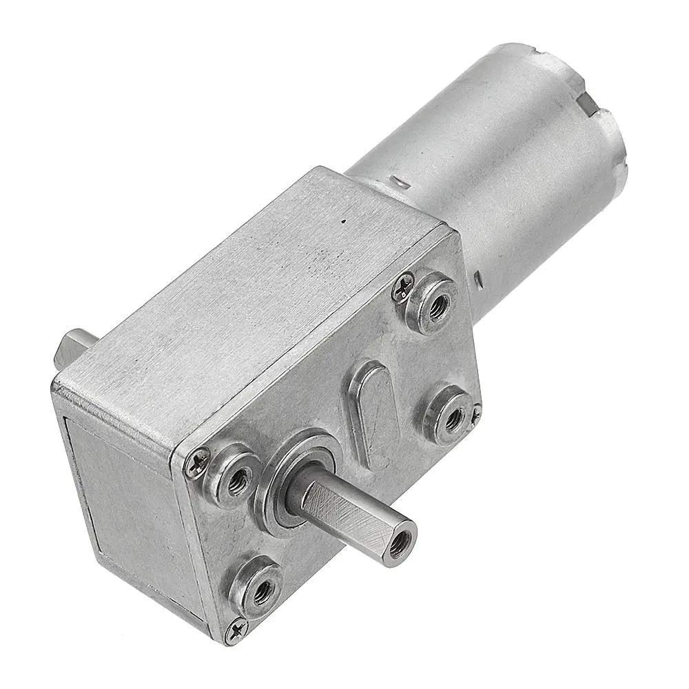DollaTek JGY-370 DC 24V 150 RPM Doppelwellen-Schneckengetriebemotor Selbsthemmender Untersetzungsgetriebemotor DollaTek JGY-370 DC 24V 150 RPM Doppelwellen-Schneckengetriebemotor Selbsthemmender Untersetzungsgetriebemotor von DollaTek