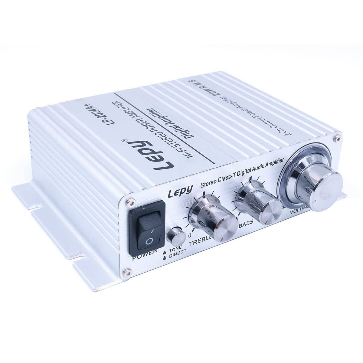 DollaTek LP-2024A+ Hi-Fi Stereo Power Amplifier Digital Amplifier 3A Power Kompatibel mit Computer, Handys oder MP3-Playern DAC etc - Silber DollaTek LP-2024A+ Hi-Fi Stereo Power Amplifier Digital Amplifier 3A Power Kompatibel mit Computer, Handys oder MP3-Playern DAC etc - Silber von DollaTek