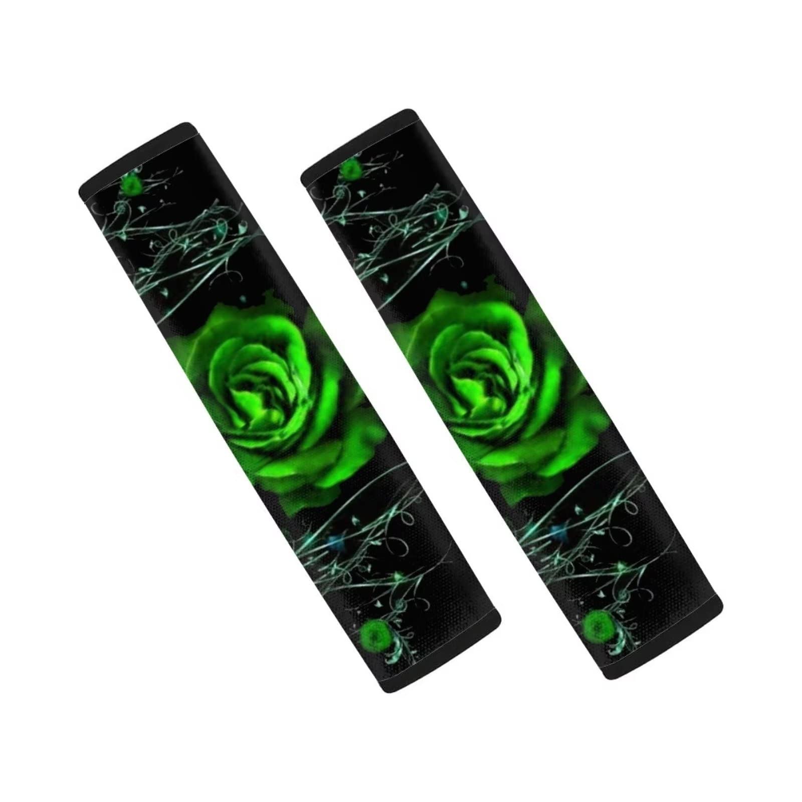 Dolyues Grüne Rose Blume Auto Sicherheitsgurt Abdeckungen für Kinder Weiche Kinderwagen Gurtpolster Universal Geschirr Pad Schützen Sie Ihre Schulter und Nacken vor Reibung des Sicherheitsgurts Dolyues Grüne Rose Blume Auto Sicherheitsgurt Abdeckungen für Kinder Weiche Kinderwagen Gurtpolster Universal Geschirr Pad Schützen Sie Ihre Schulter und Nacken vor Reibung des Sicherheitsgurts von Dolyues