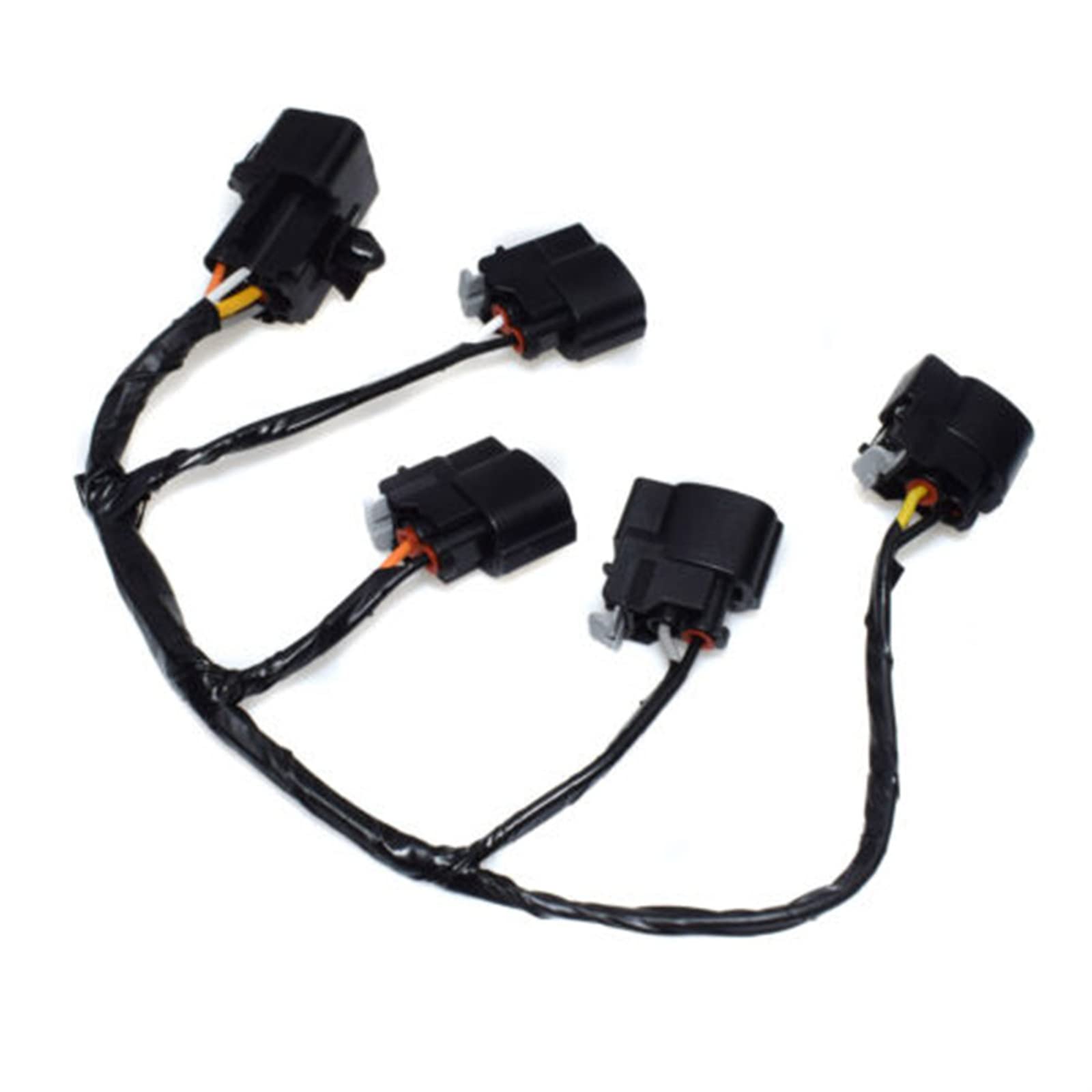 Domasvmd Spulenverkabelungs-Verlängerungskabelsystem 273502B000 MR578861 MR578862 geeignet für Hyundai-Veloster 1,6 l Automobil-Ersatzspulenstecker Set Kabelbaum Halterung Stecker Domasvmd Spulenverkabelungs-Verlängerungskabelsystem 273502B000 MR578861 MR578862 geeignet für Hyundai-Veloster 1,6 l Automobil-Ersatzspulenstecker Set Kabelbaum Halterung Stecker von Domasvmd