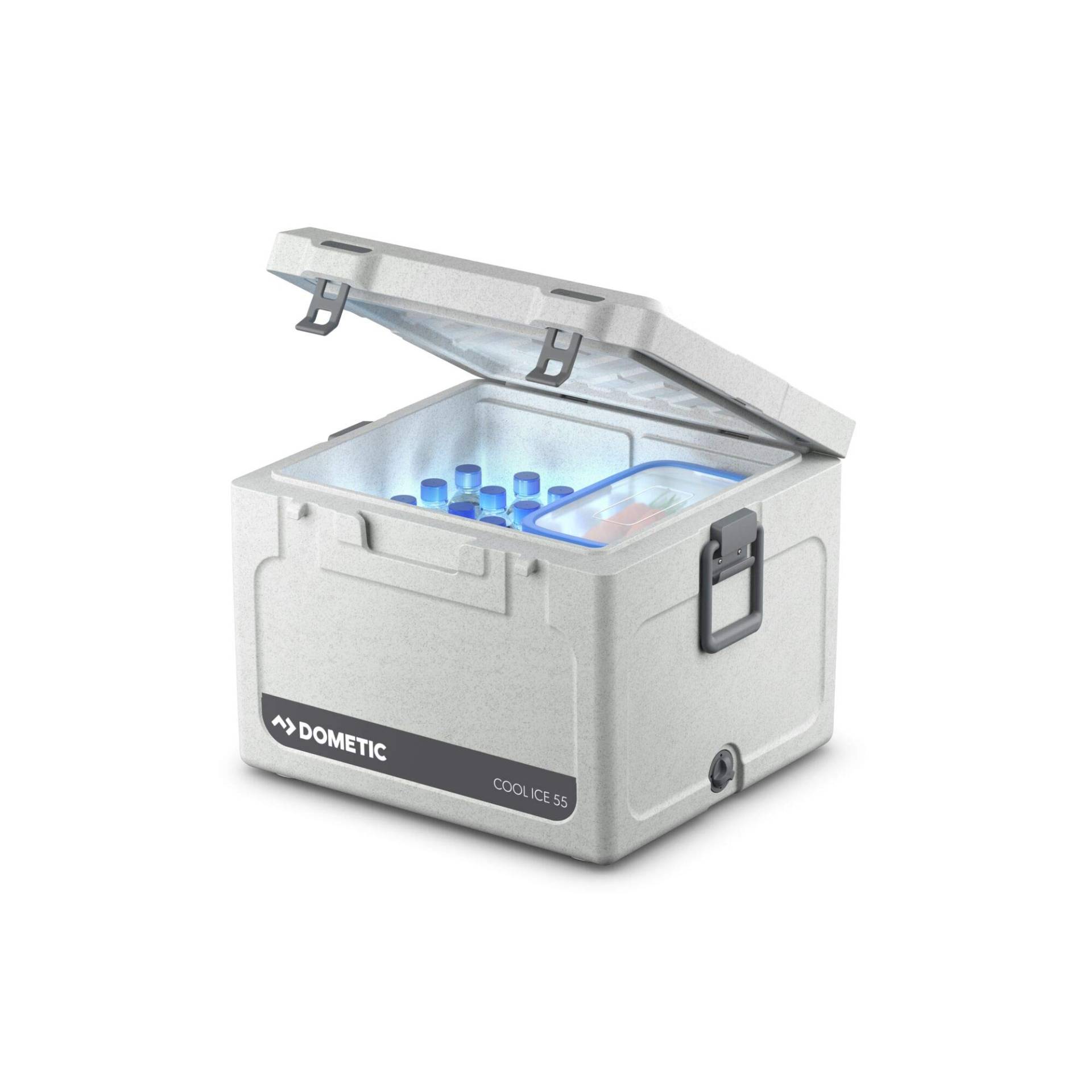 DOMETIC Cool-Ice CI 55, tragbare Passiv-Kühlbox / Eisbox, 56 Liter, für Auto, Lkw, Boot oder Camping, Ideal für Angler und Jäger von DOMETIC