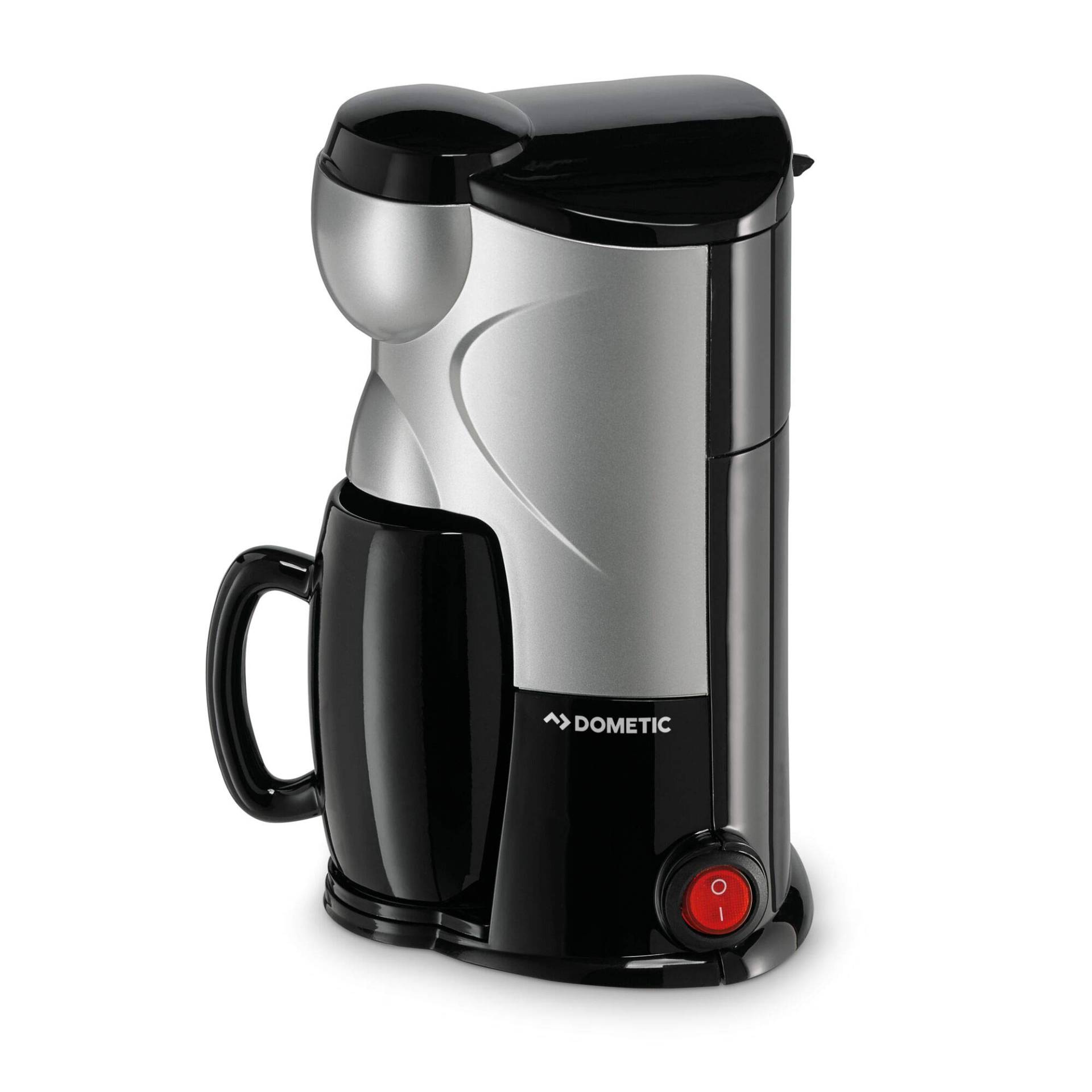 DOMETIC PerfectCoffee MC 01, Reise-Kaffeemaschine, 12 V, 170 W, für Auto, LKW oder Boot, schwarz/silber, Noir Et Acier DOMETIC PerfectCoffee MC 01, Reise-Kaffeemaschine, 12 V, 170 W, für Auto, LKW oder Boot, schwarz/silber, Noir Et Acier von DOMETIC