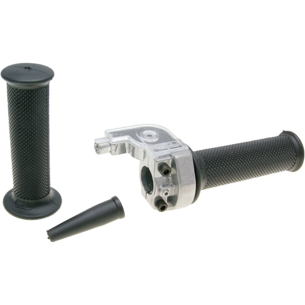 Domino 37097 drehgas gasgriff set kurzhub 4,3°/ 43mm - universal Domino 37097 drehgas gasgriff set kurzhub 4,3°/ 43mm - universal von Domino