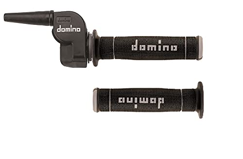 Motorrad schnell gasgriff Dominó aus Aluminium und Kunststoff (2t mit Griffen) von Dominó
