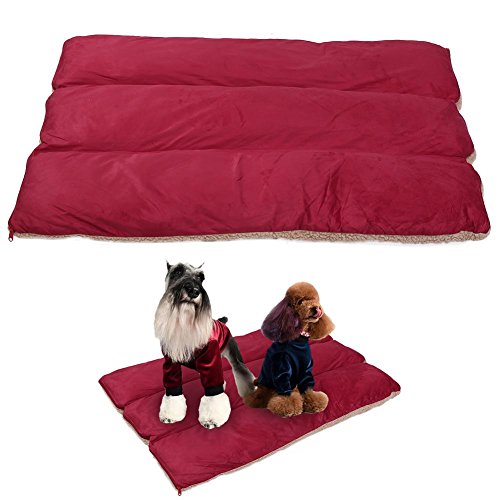 Domybest Haustier Bett Matratze Hund Kissen Kissen Matte Blanket Weiche Winter Warm 95x60 cm von Domybest