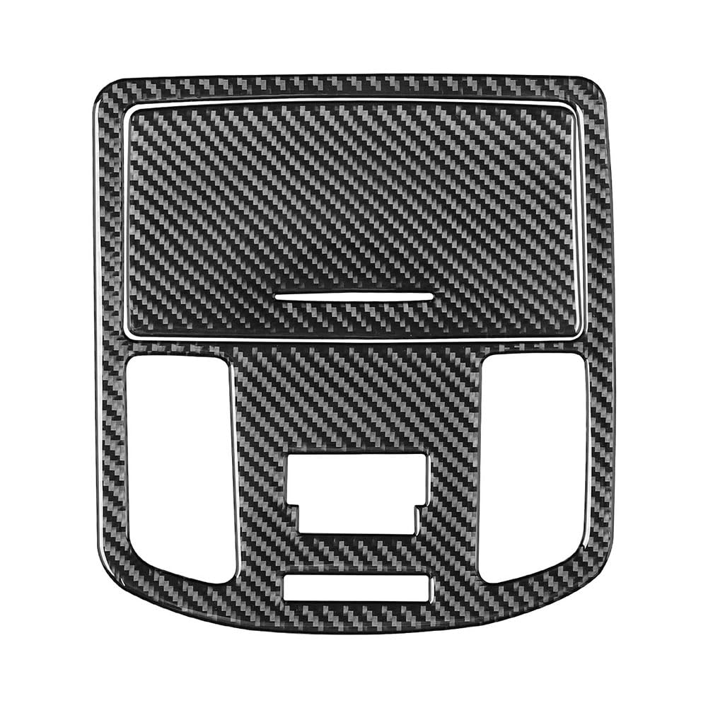 Donkivvy Kohlefaser Leselampe Abdeckung Rahmen Trim Aufkleber passend für Toyota Hilux Revo 2015-2021 von Donkivvy