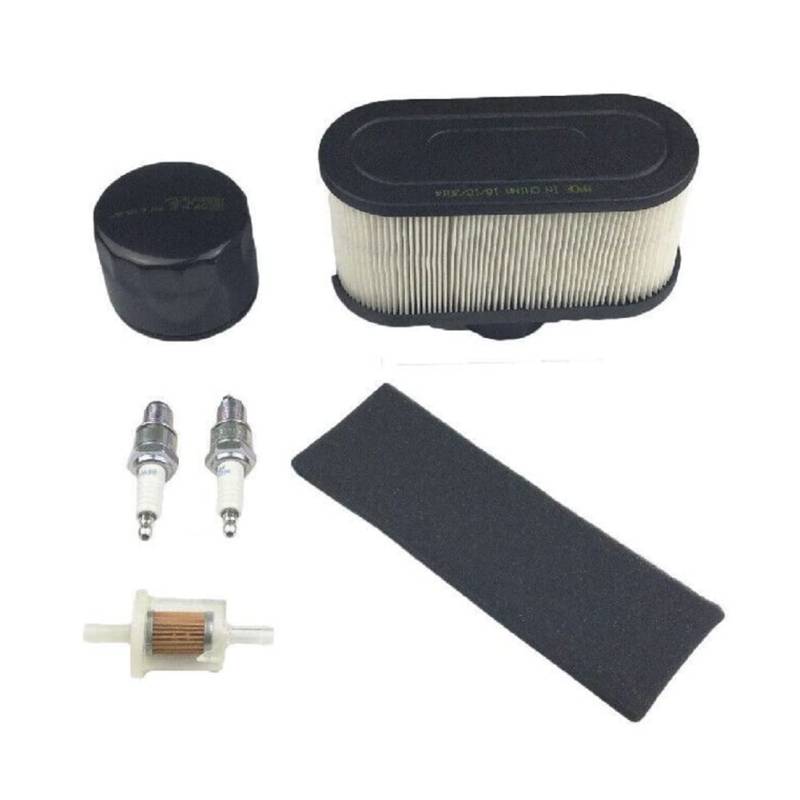 Donkivvy Luftfilter Zündkerze Kraftstofffilter Service Kit für Kawasaki Motoren FR541V FR600V FR651V FR691V FR730V Zubehör von Donkivvy